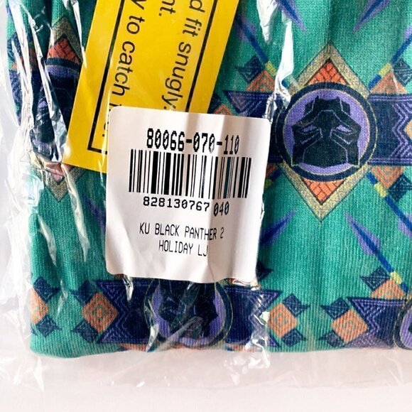 Hanna Andersson Marvel Black Panther Long John Pajama Set 5T 6-7 Years 8 years - Picture 5 of 8